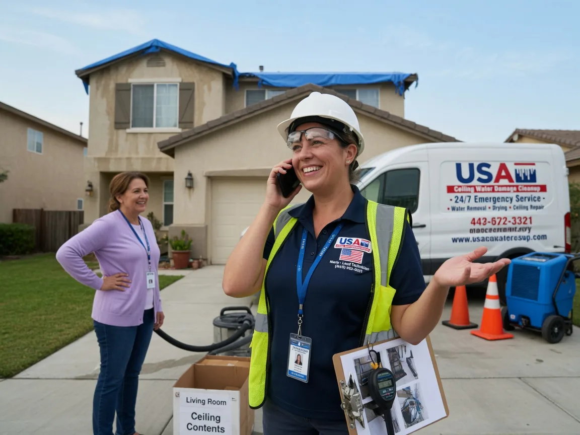 Ceiling Water Damage Restoration Ashland, IL FAQs